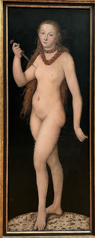 Cranach — Suicide de Lucrèce 1524